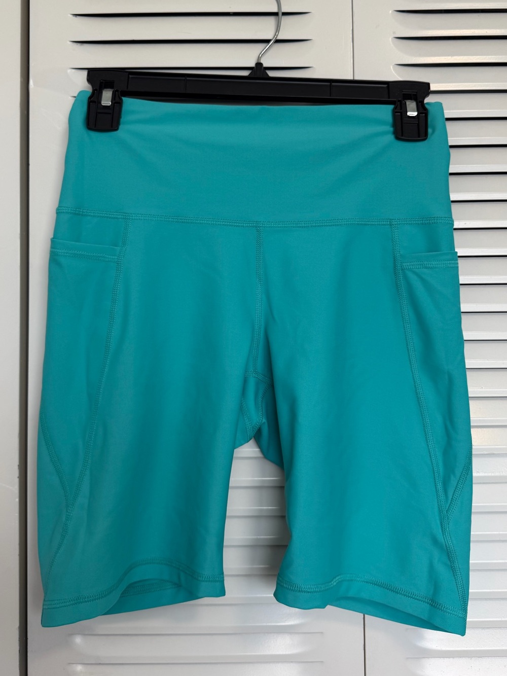 Old Navy Teal Bike Shorts with Side Pockets
